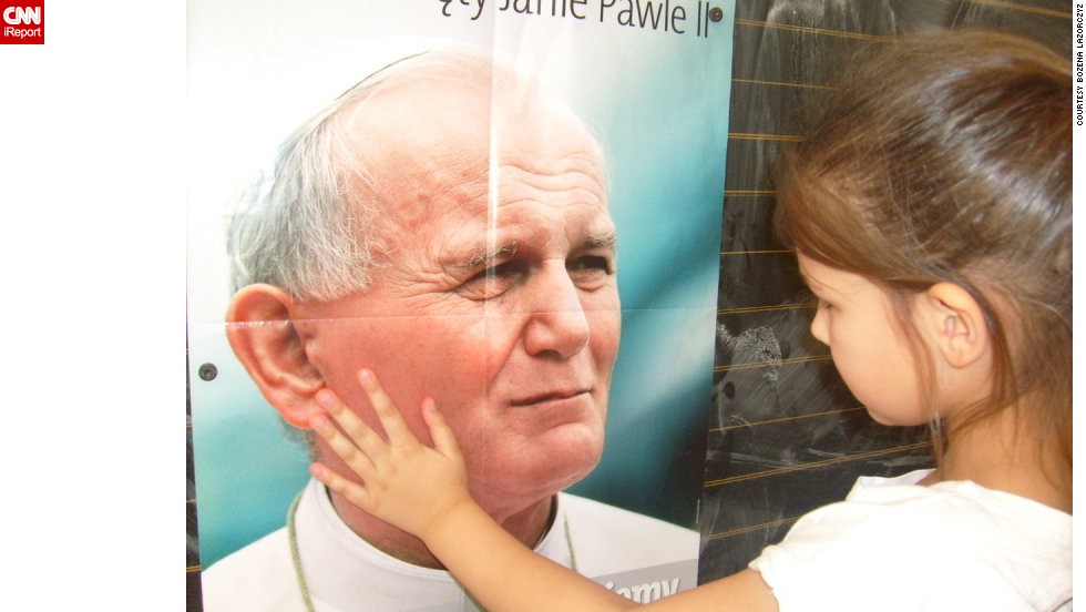 To celebrate Poland&#39;s 25 years of independence, readers shared their favorite things about the country. The most famous person in Poland is arguably &lt;a href=&quot;http://ireport.cnn.com/docs/DOC-1140033&quot;&gt;Pope John Paul II&lt;/a&gt;. From posters to personal shrines, Poles find ways to remember the first Polish pope.