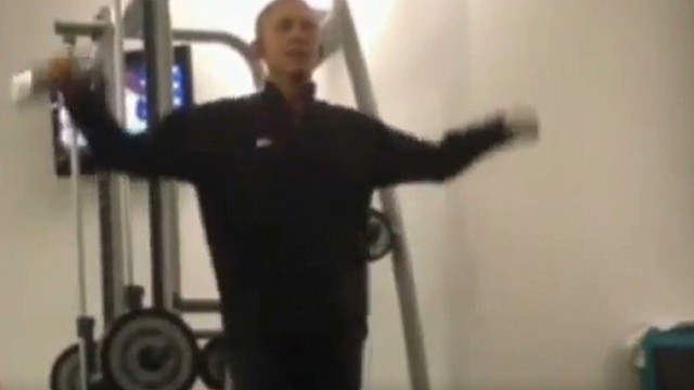 Trainer: I worked out with the President