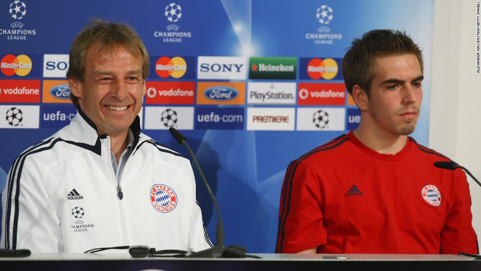But Klinsmann, who would go on to become Bayern Munich&#39;s manager, was heavily criticized by Germany defender Philipp Lahm. 