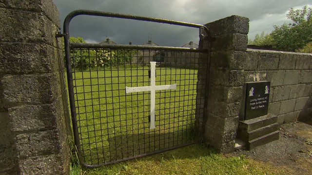 Human remains were found in the chambers of an underground structure next to a septic tank on the site of the former St. Mary&#39;s Mother and Baby Home.