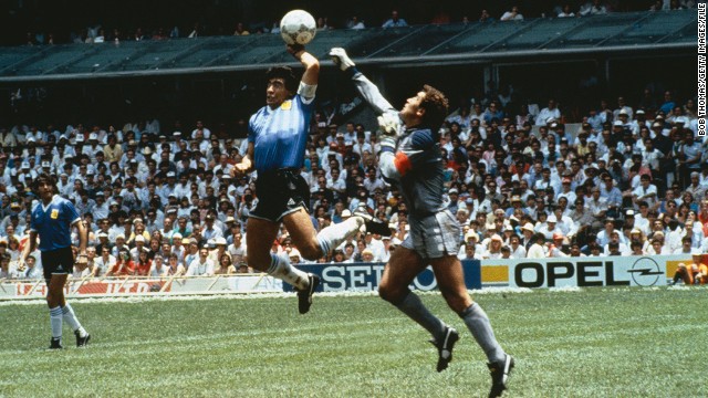 Diego Maradona’s ‘Hand of God’ shirt estimated to sell for more than $5 million at auction