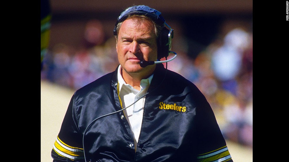 Former Pittsburgh Steelers head coach &lt;a href=&quot;http://www.cnn.com/2014/06/14/us/chuck-noll-dead/&quot;&gt;Chuck Noll&lt;/a&gt; died June 13.  He had suffered from Alzheimer&#39;s and heart disease. He was 82. 