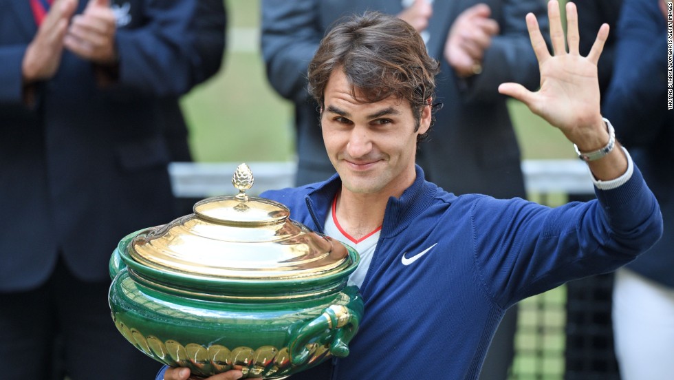 Federer&#39;s seventh title on the grass courts at Halle was the perfect confidence booster ahead of his Wimbledon tilt.  