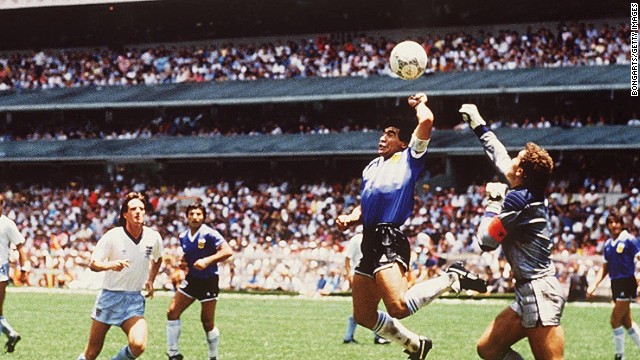 How Diego Maradona redefined football in the space of less than five minutes