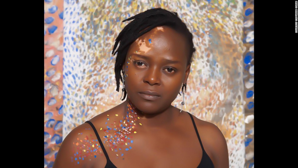 Corne&#39;s work will be on display at the Vienna Art Fair this fall. Pictured, Ogo Maduewesi.