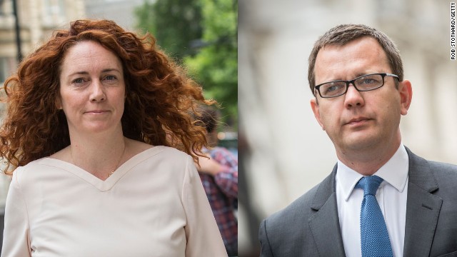 Rebekah Brooks and Andy Coulson both had denied all the charges against them in the phone hacking trial.