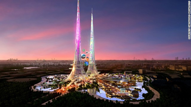 World&#39;s next tallest tower is super green and really pink