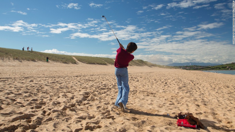 Using dramatized recreations, &quot;Seve&quot; shows how Ballesteros learned the game by hitting pebbles with a makeshift golf club on the beach in his hometown of Padrena. The young Seve is played by José Luis Gutiérrez.