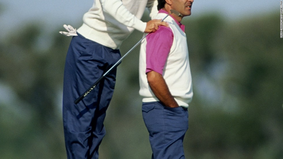 Ballesteros and Olazabal also excelled as a partnership in the Ryder Cup, which Seve is credited with reinvigorating from his first appearance in 1979 when the competition saw Europe take on the United States. It had previously been Great Britain and Ireland against the U.S..