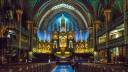 Located in Montreal, Notre Dame Basilica is one of Canada's most stunning churches. Completed in 1891, it was designated a National Historic Site of Canada in 1989. 