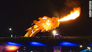 Dragon Bridge Da Nang S Fiery New Success Symbol Cnn Travel