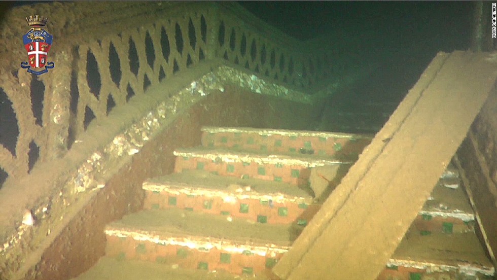 New Images From Inside Costa Concordia Cnn Video 5378