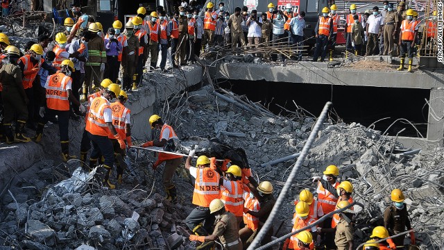 Death toll in India building collapse rises to 61 - CNN