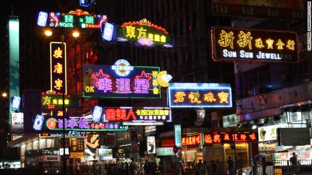 They're trying to preserve Hong Kong's neon lights
