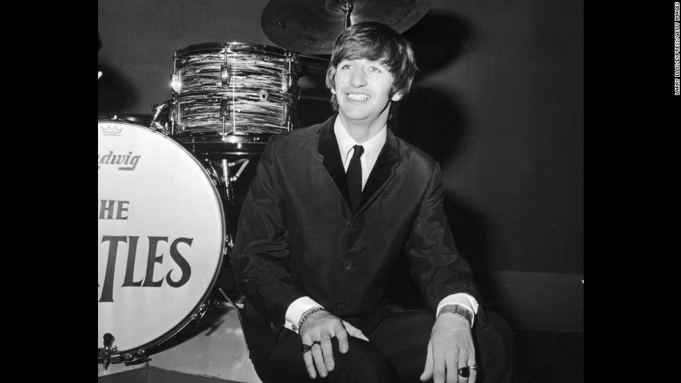 Suit and tie was a staple in the early days for British drummer Ringo Starr, pictured here on his 24th birthday in 1964.The look was typical of the British &quot;Mod&quot; subculture, though when asked in &#39;A Hard Day&#39;s Night&#39; if he was a &quot;mod or a rocker,&quot; Ringo replied, &quot;I&#39;m a mocker.&quot;