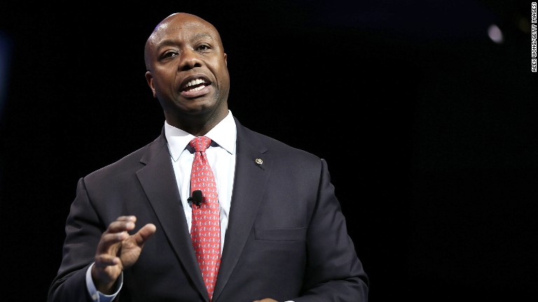 Tim Scott defends use of 'all lives matter' - CNN Politics