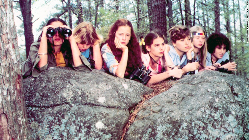 Camp can be the place for romantic lessons and sexual awakenings, as in the 1980 film &quot;Little Darlings.&quot; A talk about the birds and the bees might be in order before shipping off adolescent camp-goers. Pictured: Alexa Kenin, Jenn Thompson, Simone Schachter, Krista Errickson, Tatum O&#39;Neal, Cynthia Nixon, Abby Bluestone. 