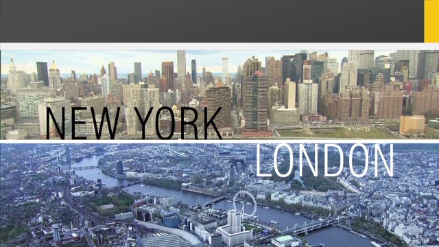 london and new york