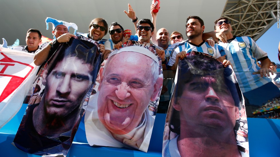 But just who is the best ever Argentine player -- Lionel Messi or Maradona? Fellow Argentine Pope Francis remains neutral ...