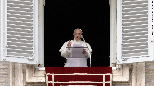 Pope Francis called for renewed efforts towards peace in the Middle East before Sunday&#39;s Angelus prayer.