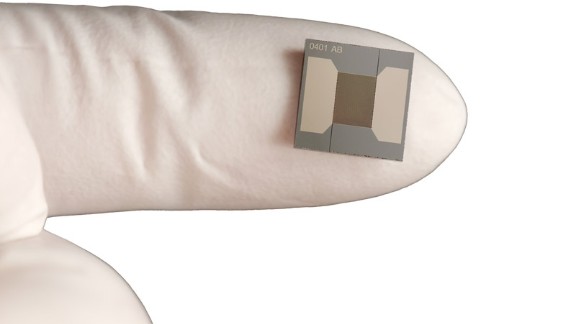 The Owlstone chip could one day allow analysis of breath compounds on mobile phones.