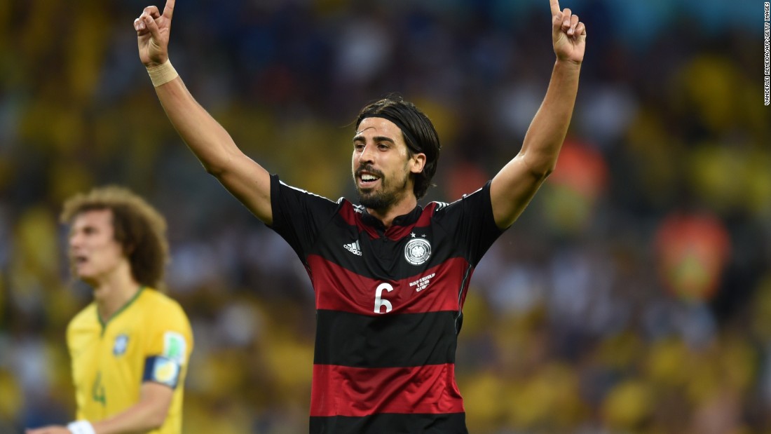 World Cup winner Sami Khedira signs a four-year contract with Juventus. He joins the Serie A side on July 1 when his contract with Real Madrid expires.