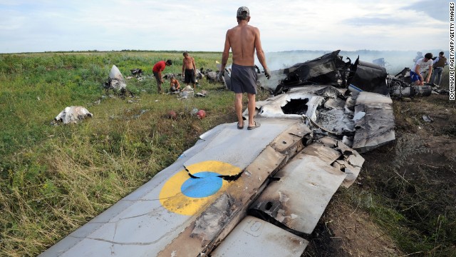 Ukraine Plane Shot Down Crew Rescue Under Way CNN   140714193434 Ukraine Plane Shot Down Story Top 