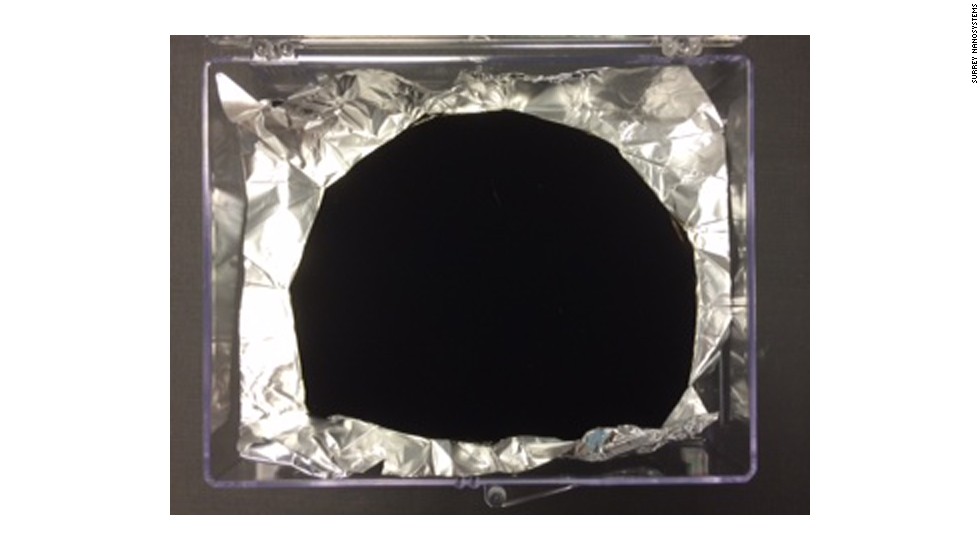 A British nanotech company has created what it says is the world&#39;s darkest material.