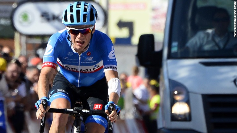 Tour de France: American Talansky shows true grit - CNN