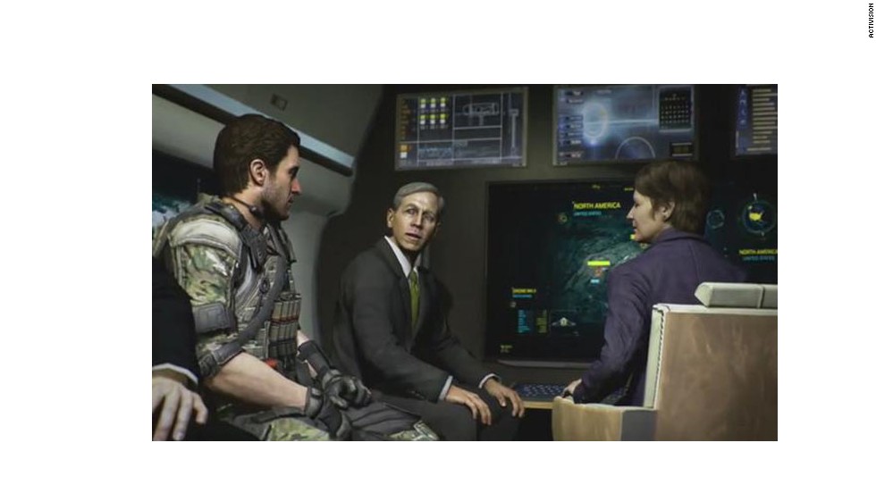 Like Noriega, former CIA director and four-star Gen. David Petraeus also appears in fictional form in &quot;Call of Duty: Black Ops II.&quot; The year is 2025, and Petraeus is serving as secretary of defense under President Marion Bosworth. Petraeus was not involved in the making of the game. Things got awkward when a week before the game&#39;s release, Petraeus stepped down from the CIA amidst scandal over an extramarital affair.