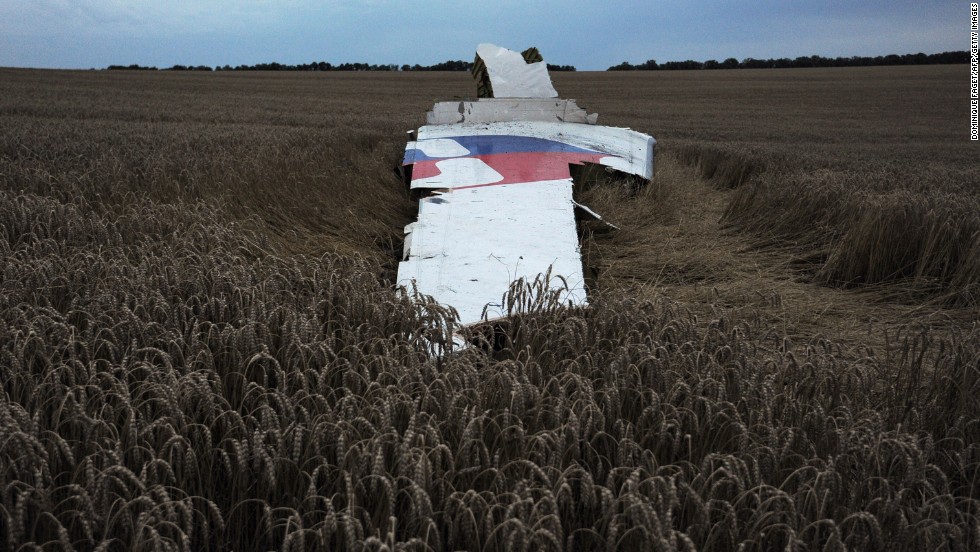Malaysia Airlines Flight 17 crashed in a field in eastern Ukraine on July 17, 2014. U.S. intelligence concluded the passenger jet carrying 298 people was shot down. Ukrainian officials accused pro-Russian rebels of downing the jet, but Russia pointed the finger back at Ukraine, blaming its military operations against separatists.