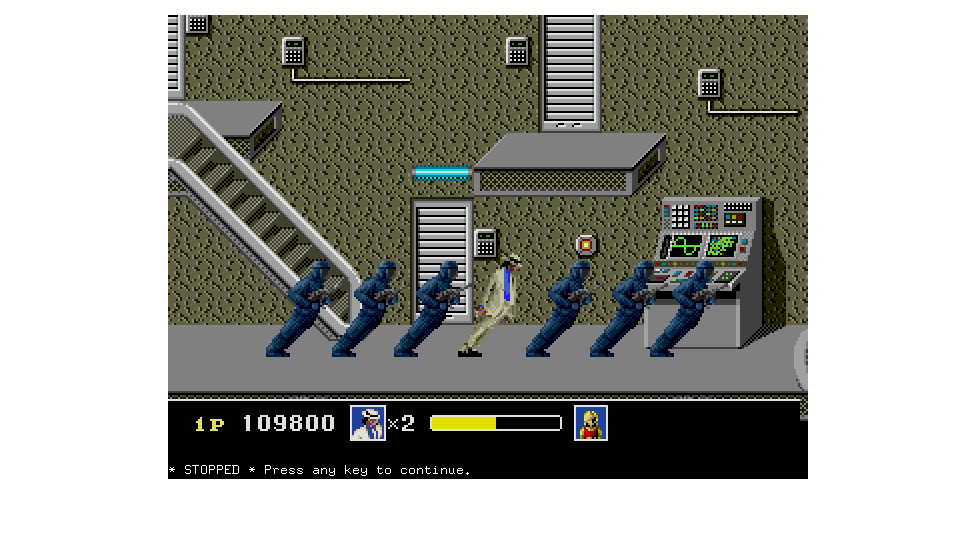 &quot;Moonwalker&quot; is the title of a series of Michael Jackson games based on the pop icon&#39;s 1988 movie of the same name. Although expansive soundtracks and pop-culture tie-ins are standard today, the series was groundbreaking in the gaming world, and images from the games can still be found in nostalgic corners of the Web.