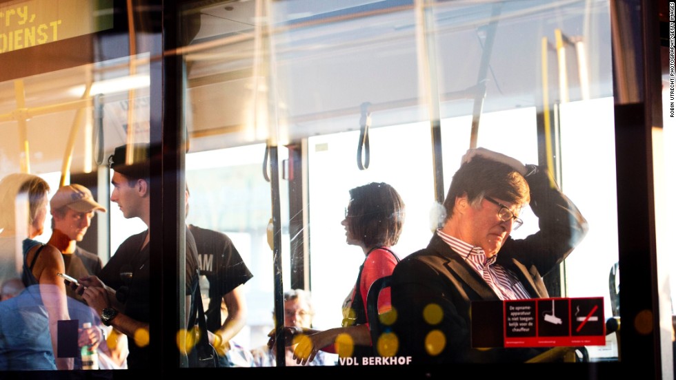 Family members of those aboard Flight 17 leave Schiphol Airport near Amsterdam, Netherlands.