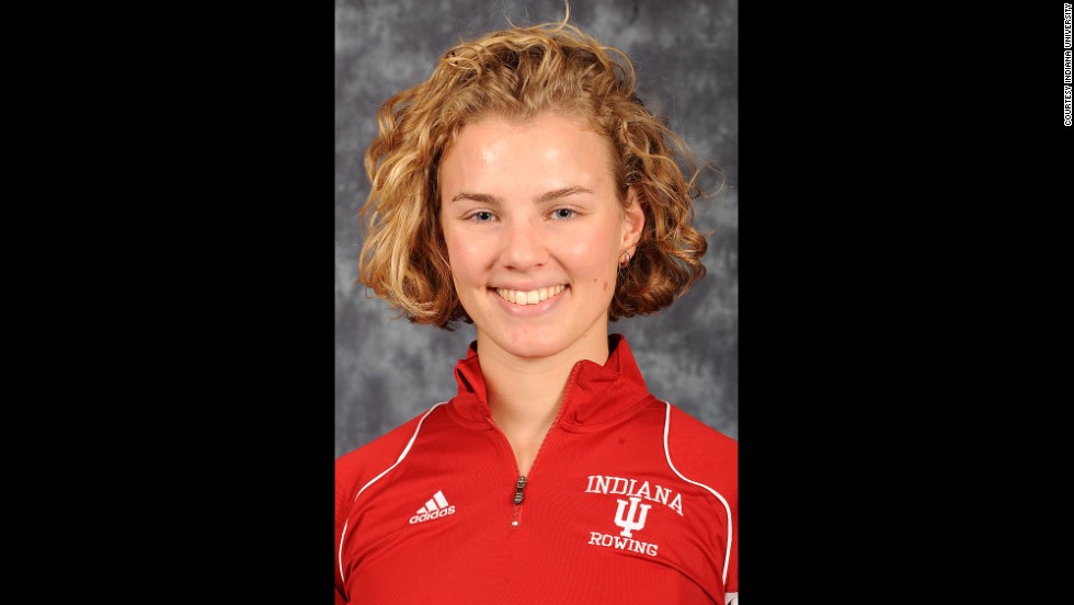 Karlijn Keijzer, 25, was a champion rower from Amsterdam who showed much passion and leadership in the United States as a member of the team at Indiana University in Bloomington, Indiana. 