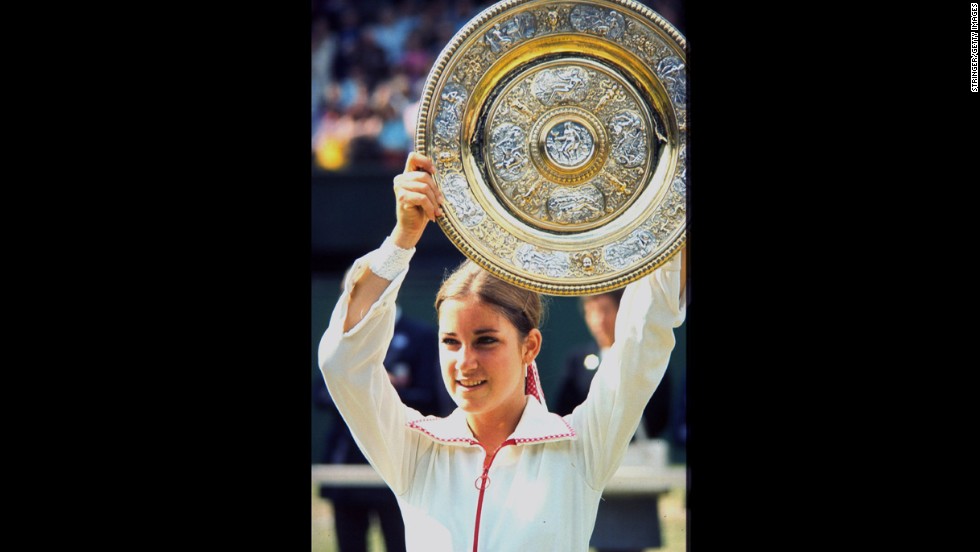 American tennis pro Chris Evert&#39;s Grand Slam streak began at the 1974 French Open in June and continued for 13 consecutive seasons. The next month, she won her first singles championship at Wimbledon.