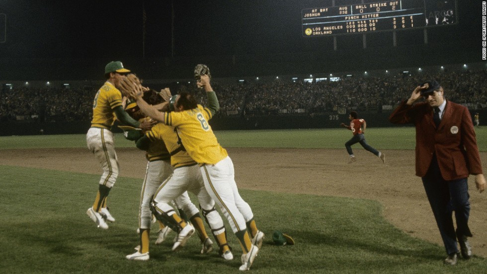 The Oakland Athletics&#39; journey to their third World Series in a row continued in the summer of 1974, culminating in a Game 5 win over the Los Angeles Dodgers. 