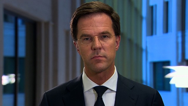 Dutch PM: Arming separatists was wrong