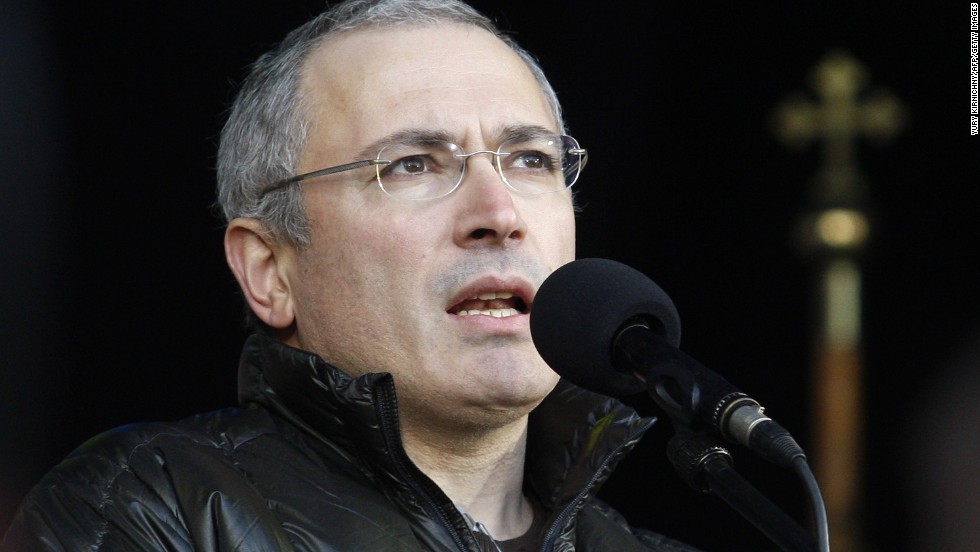 Business magnate Mikhail Khodorkovsky supported an opposition party and accused Putin of corruption. He spent more than 10 years behind bars, accused of tax evasion and fraud. 