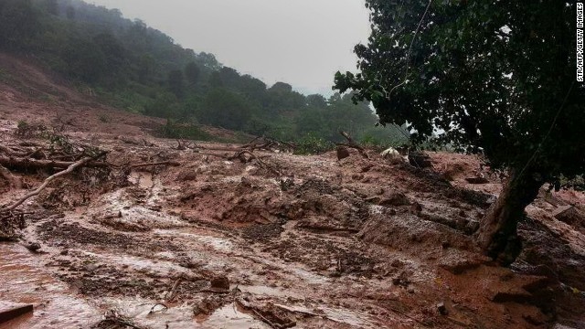 Landslide Map Of India