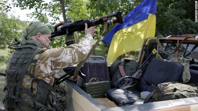 Ukrainian army advances against rebels