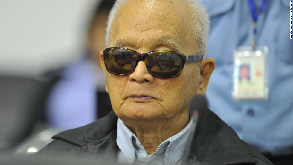 Known as Brother Number Two, Nuon Chea was considered Khmer Rouge leader Pol Pot&#39;s right hand man. This is an image from court in 2011.&lt;br /&gt;