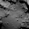 rosetta comet close up ESA postcard