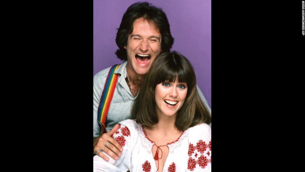 Williams first shot to stardom with Pam Dawber in the sitcom &quot;Mork &amp;amp; Mindy&quot; in September 1978.