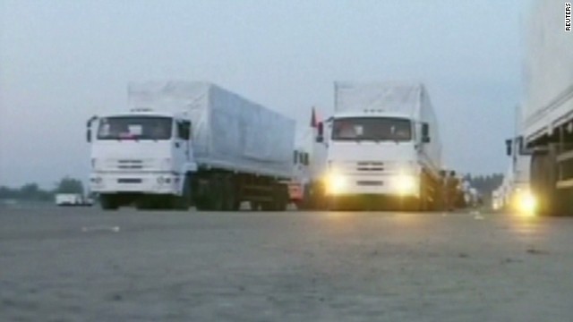 Russian aid convoy raises questions