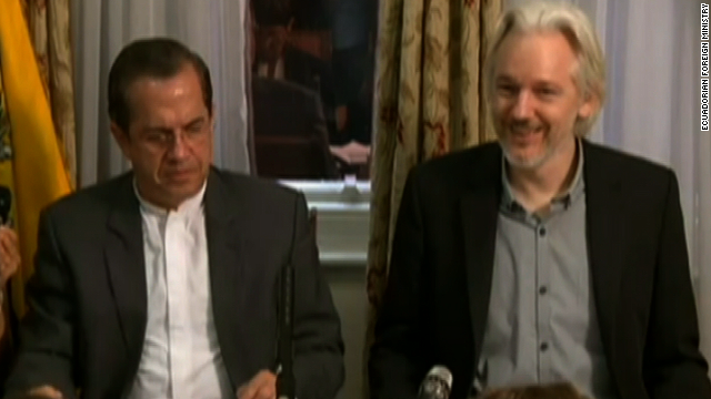 Assange: &#39;I am leaving the embassy soon&#39;