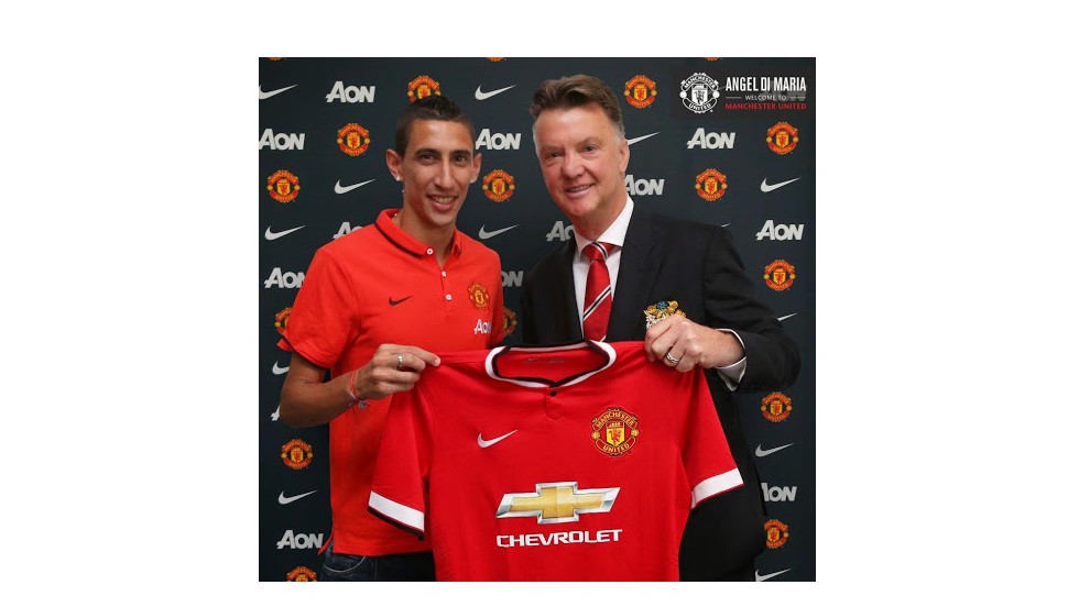 New manager, Louis van Gaal, brought in Angel Di Maria for a British record fee of $98.7 million from Real Madrid as well as Dutch midfielder Daley Blind to bolster his squad.