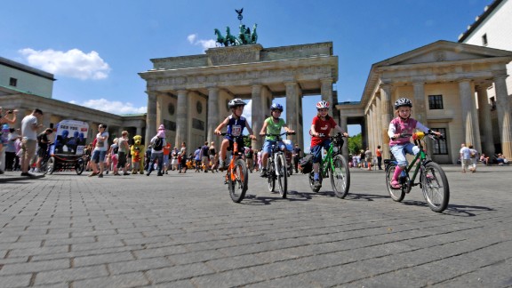 About 25 miles of the Berlin Wall Trail runs through the city, taking in key tourism spots.