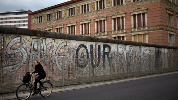 The Berlin Wall route is flat and paved, so doesn't require high fitness levels or expensive bikes to negotiate.