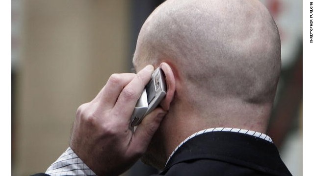 phone on ear