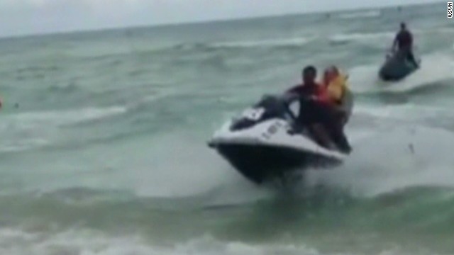 Plane crashes off Miami Beach coast - CNN Video